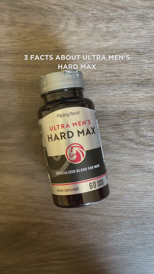 Ultra Men's HARD MAX, 60 Coated Caplets Video