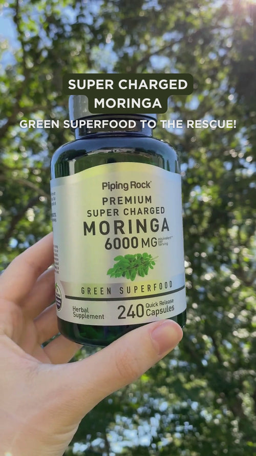 Moringa Oleifera, 6000 mg (per serving), 240 Quick Release Capsules Video