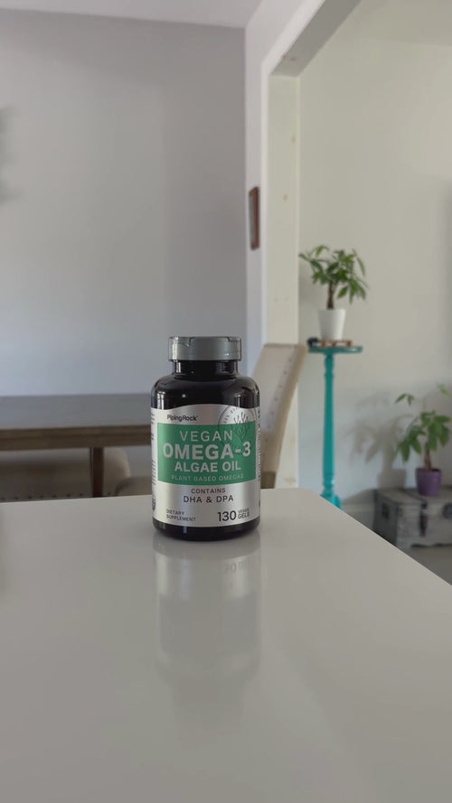 Omega-3 Algae Oil Vegan, 130 Veggie Gels Video