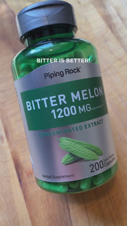 Bitter Melon / Momordica, 1200 mg, 200 Quick Release Capsules Video