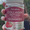 Collagen Type 1 & 3 Gummies (Natural Strawberry), 60 Gummies Video