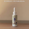 B-Complex Liquid Plus B-12 Sublingual, 1200 mcg, 2 fl oz (59 mL) Dropper Bottle Video