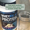 Whey Protein WheyFit (Rich Vanilla Milkshake), 5 lb (2.268 kg) Bottle Video