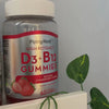 Vitamin D3 and B12 gummies from pipingrock