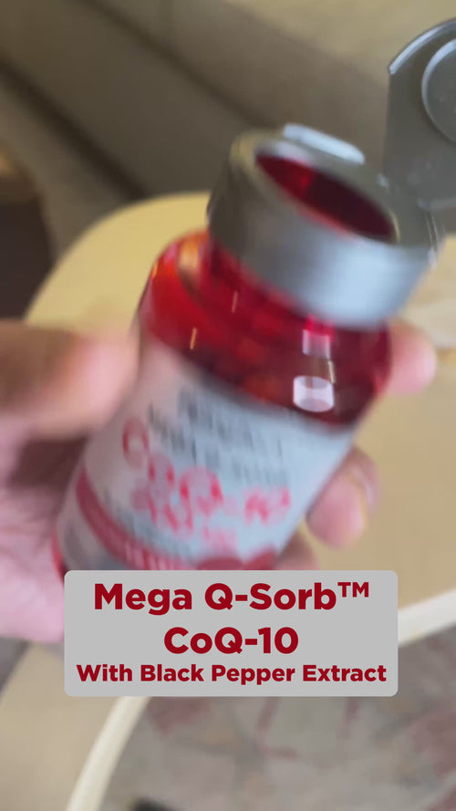 CoQ10, 200 mg, 90 Quick Release Softgels Video 2