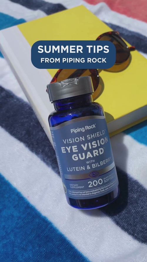 Lutein Bilberry Eye Vision Guard + Zeaxanthin, 200 Quick Release Softgels Video