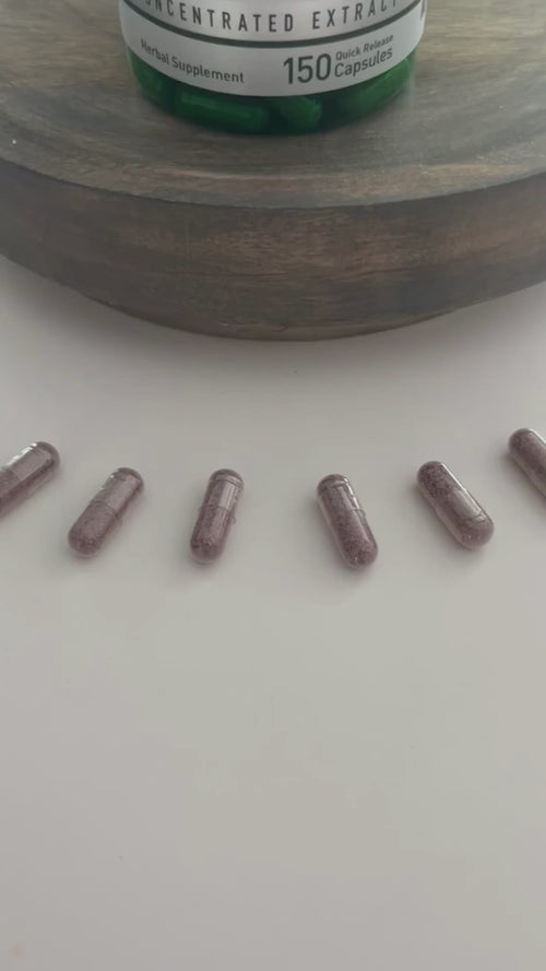 Blueberry, 16,000 mg (per serving), 150 Quick Release Capsules Video