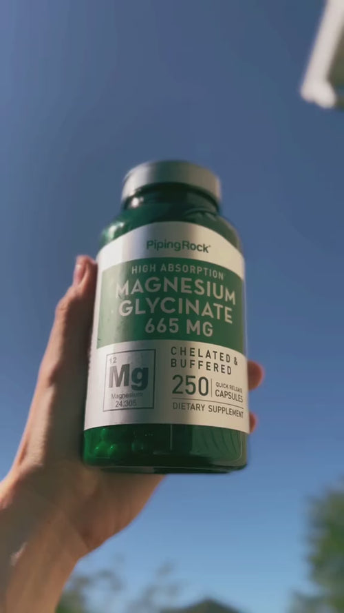 Magnesium Glycinate, 665 mg, 250 Quick Release Capsules