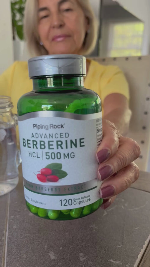 Berberine HCL, 500 mg, 120 Quick Release Capsules Video