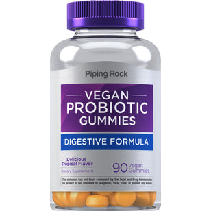 Probiotic 1 Billion (Delicious Tropical), 90 Vegan Gummies