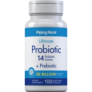 Probiotikum 14 törzs 50 milliárd organizmus plusz prebiotikum 100 Vegetáriánus kapszula       
