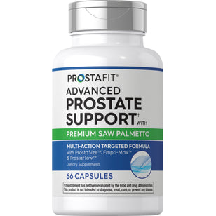 Prostate Support with Saw Palmetto, 66 Capsules Bottle