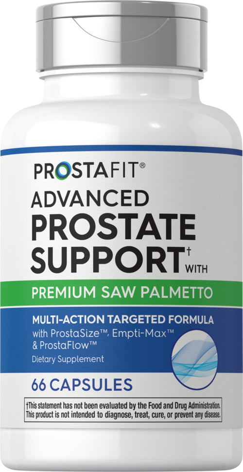 Prostate Support with Saw Palmetto, 66 Capsules Bottle