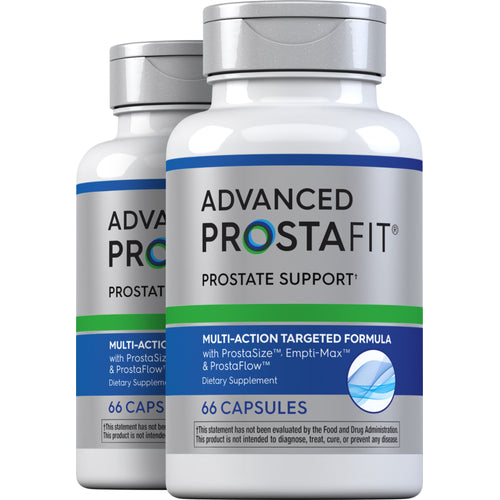 Prostate Support with Saw Palmetto, 66 Capsules, 2  Bottles