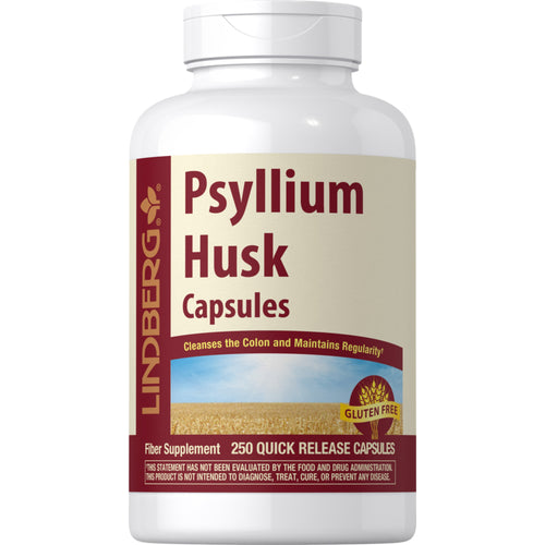 Psyllium husk  510 mg 250 Capsule cu eliberare rapidă     