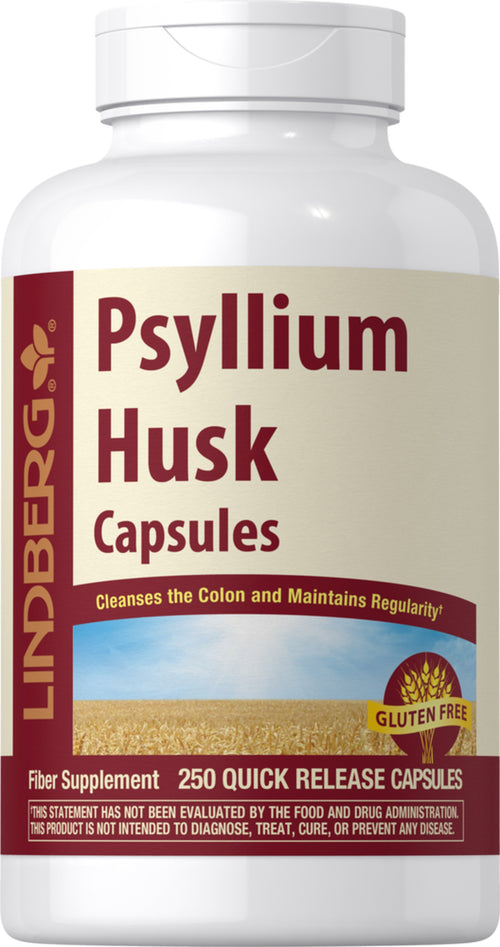 Psylliumhusk  510 mg 250 Snabbverkande kapslar     