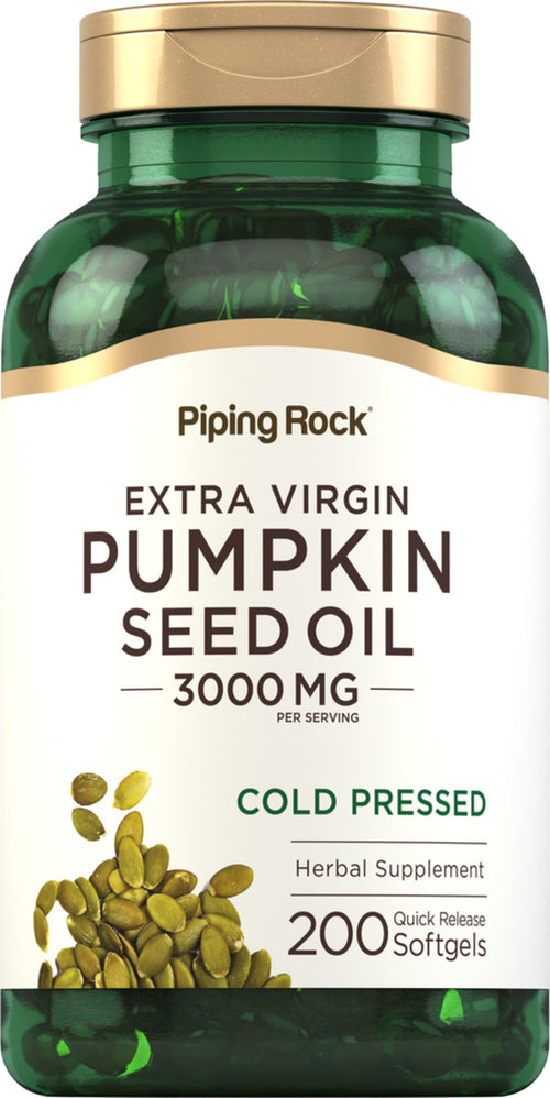 Olej z tekvicových semienok  3000 mg (v jednej dávke) 200 Mäkké gély s rýchlym uvoľňovaním     