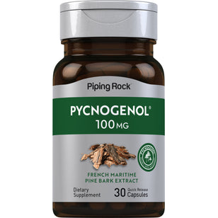 Pycnogenol, 100 mg, 30 Quick Release Capsules Bottle