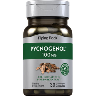 Pycnogenol 100 mg 30 แคปซูลแบบปล่อยตัวยาเร็ว     