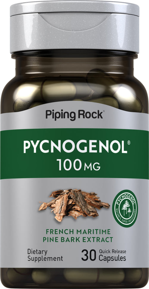 Pycnogenol  100 mg 30 Kapsler for hurtig frigivelse     