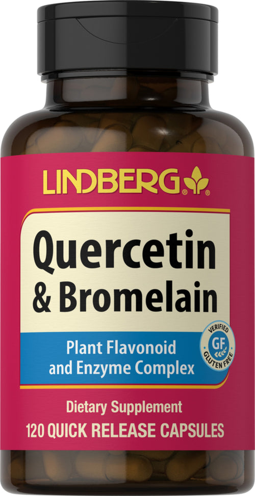 Quercetine plus Bromelaïne 120 Gélules végétales       