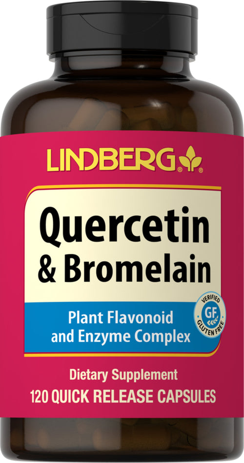 Quercetine plus bromelaïne 120 Vegetarische capsules       