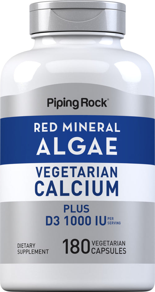 Červené minerálne riasy (Aquamin vápnik na rastlinnej báze) 180 Vegetariánske kapsuly       