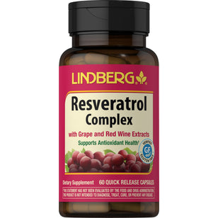 Resveratrol  100 mg 60 Snel afgevende capsules     