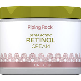 Retinol Cream (Ultra Potent  Vitamin A Cream) 400000 IU ต่อ โหล 4 ออนซ์ 113 g โหล