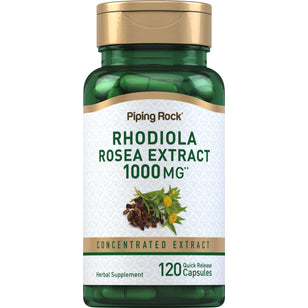 Rhodiola rosea  1000 mg 120 Hurtigvirkende kapsler     