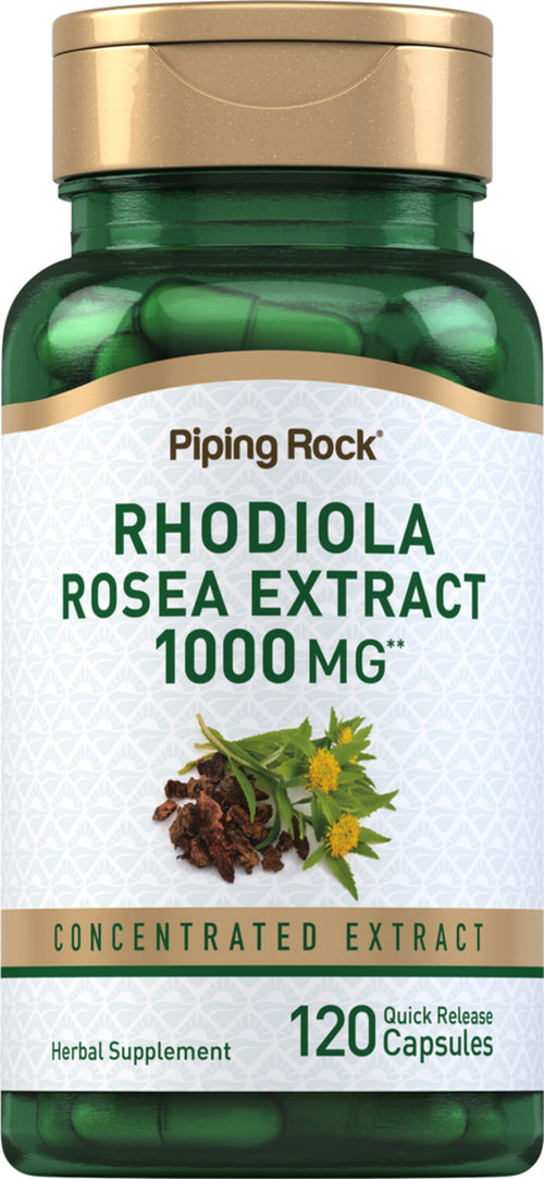 Rhodiola Rosea 1000 mg 120 Gélules à libération rapide     