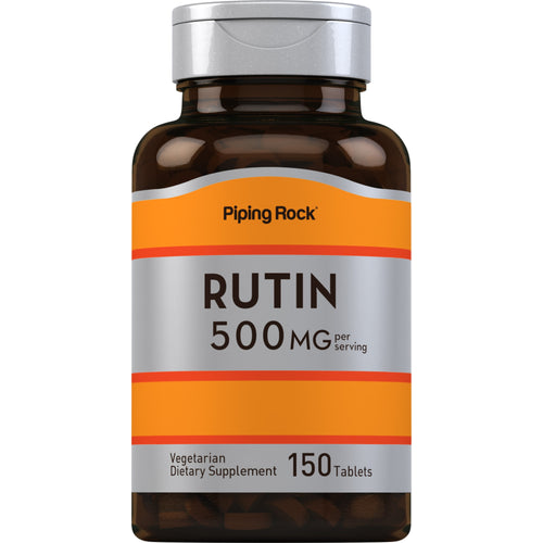 Rutin, 500 mg (per serving), 150 Caplets Bottle