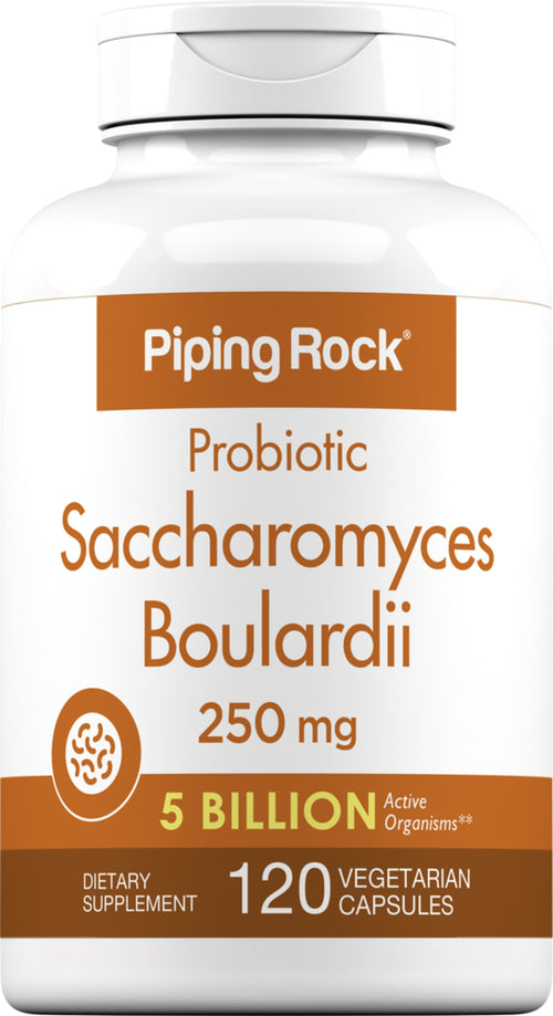 Saccharomyces Boulardii 5 Billion CFU, 120 Vegetarian Capsules