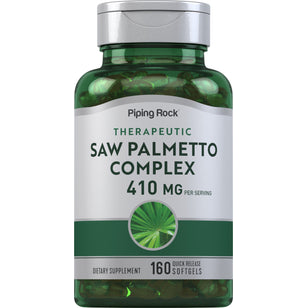 Saw Palmetto, 410 mg (per serving), 160 Quick Release Capsules
