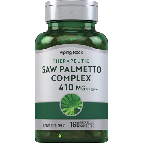 Saw Palmetto, 410 mg (per serving), 160 Quick Release Capsules