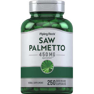 Saw Palmetto, 450 mg, 250 Quick Release Capsules