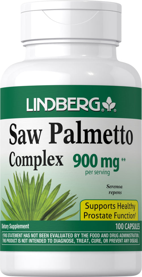 Bagas de palmeira anã 900 mg (por dose) 100 Cápsulas     