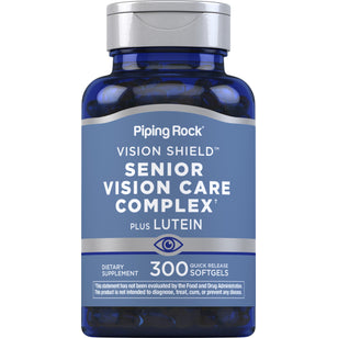 Senior Vision Care Complex, 300 Quick Release Softgels Bottle