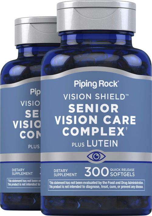 Senior Vision Care Complex, 300 Quick Release Softgels, 2  Bottles