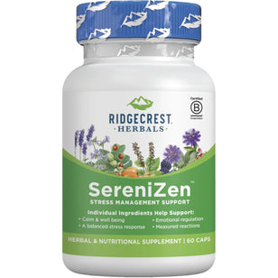 SereniZen Stress Management Support, 60 Capsules