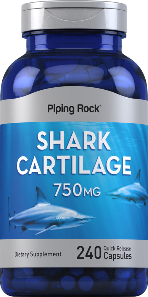 กระดูกอ่อนปลาฉลาม  750 mg 240 แคปซูลแบบปล่อยตัวยาเร็ว     