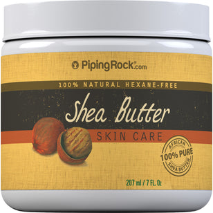 Shea Body Butter (Pure), 7 fl oz (207 mL) Jar