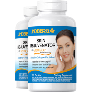 Skin Rejuvenator with Verisol Bioactive Collagen Peptides, 270 Tablets, 2  Bottles