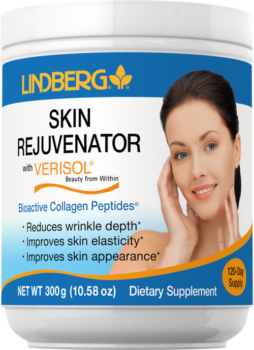 Rejuvenecedor de la piel con Bioactive Collagen Peptides de Verisol, en polvo  10.58 oz 300 g Botella/Frasco    