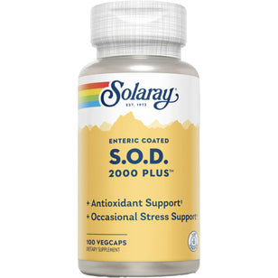 SOD Superoxide Dismutase 2000 Units, 100 Vegetarian Capsules