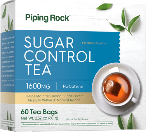 Thé pour contrôle du sucre 1600 mg 50 Sachets de thé     