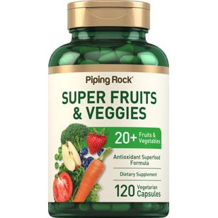 Super gélules de fruits et légumes,  120 Gélules végétales