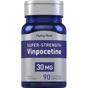 Super-Strength Vinpocetine, 30 mg, 90 Quick Release Capsules Bottle