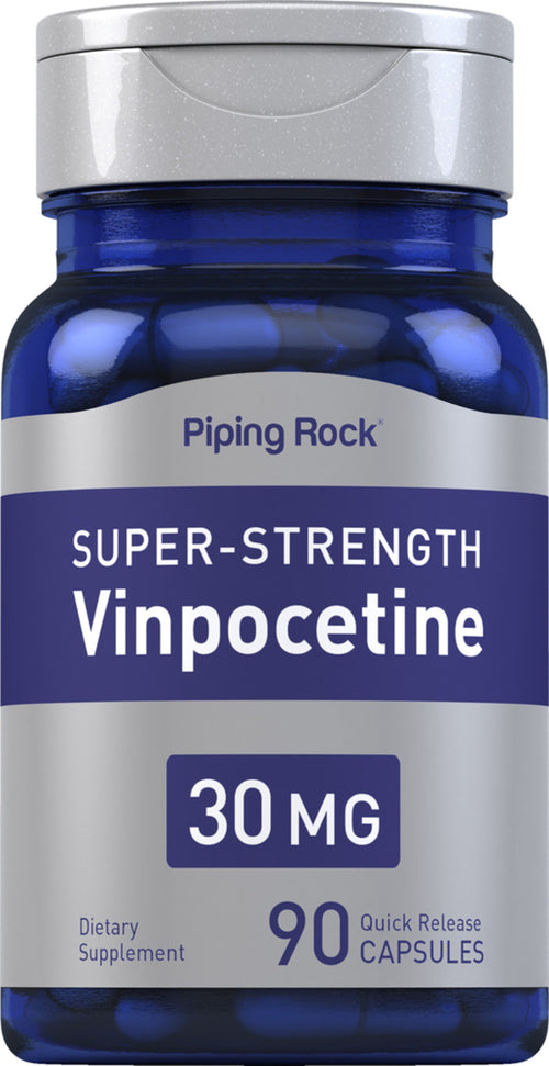 Super-styrke vinpocetin 30 mg 90 Kapsler for hurtig frigivelse     