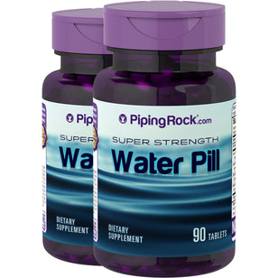 Super Strength Water Pill, 90 Tablets, 2  Bottles